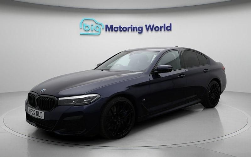 Used BMW 530 M Sport 286 HP (210 kW) 2022 Blue Sedan