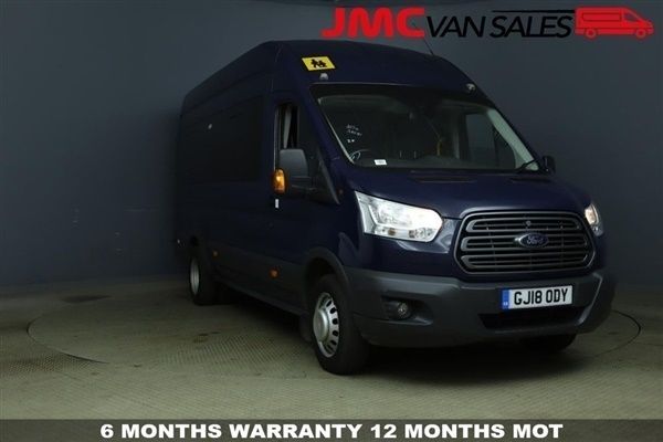 Blue Used 2018 Ford Transit Trend | £17,994 (Expensive) - Image 1/1