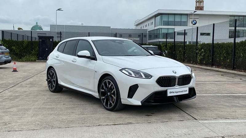 White Used 2025 BMW 120 M Sport Hatchback | £27,590 - Image 1/4