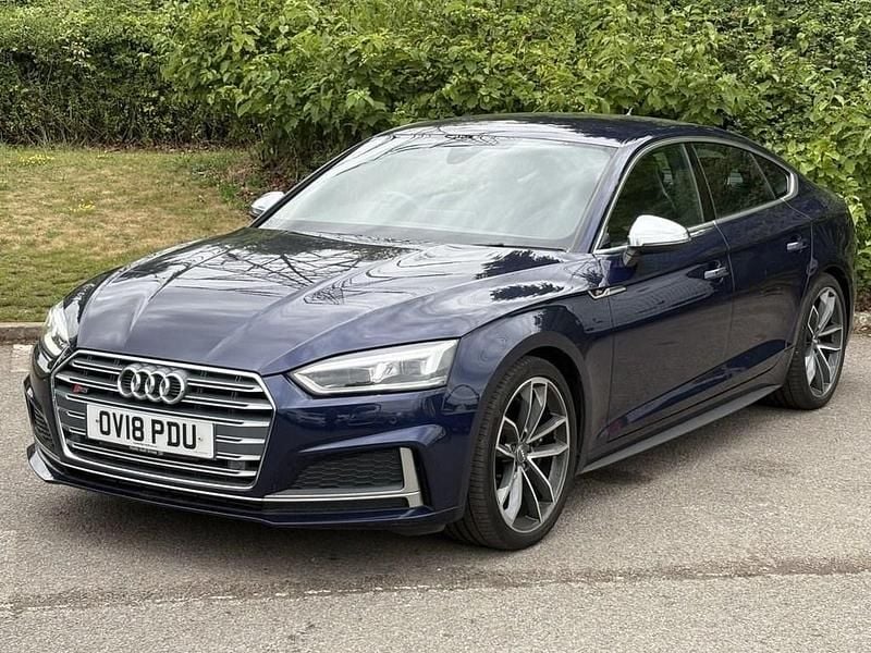 Blue Used 2018 Audi S5 Sportback Design Hatchback | £21,500 (Fair price) - Image 1/4
