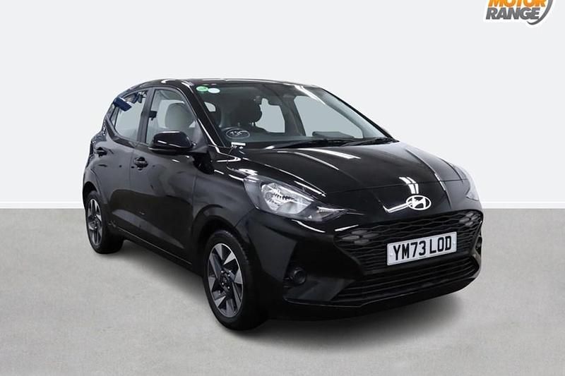 Black Used 2023 Hyundai i10 Advanced Hatchback | £13,495 (Fair price) - Image 1/1