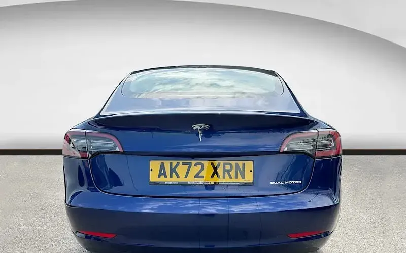 Used Tesla Model 3 Long Range AWD 366 kW (498 HP) 2022 Blue Sedan