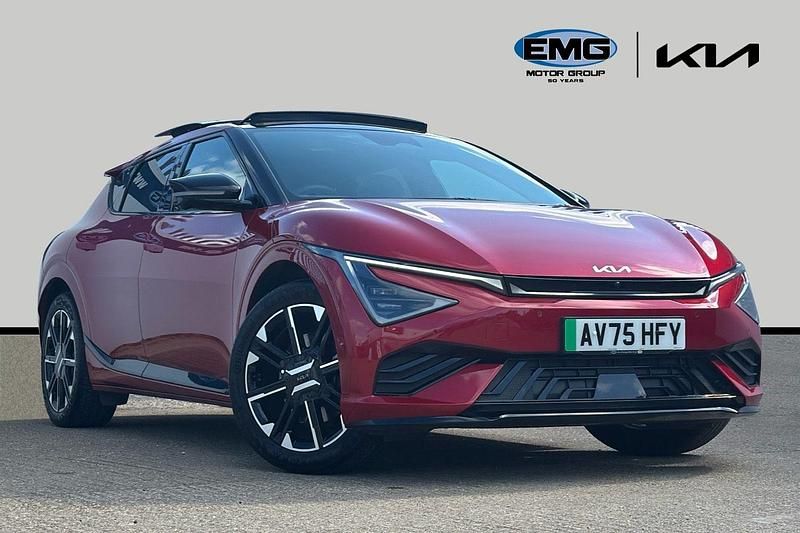 Used Kia EV6 GT-Line S 167 kW (228 HP) 2025 Red SUV