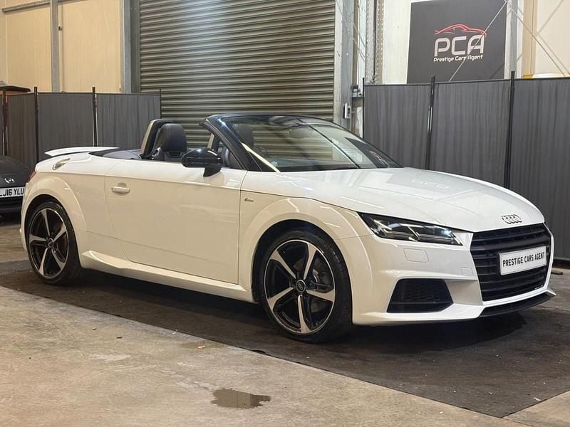 White Used 2017 Audi TT Roadster Black Edition Cabriolet | £15,990 (A bit pricey) - Image 1/4
