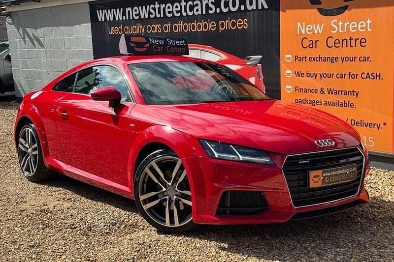Red Used 2018 Audi TT S-Line Coupe | £14,684 (Good price) - Image 1/1
