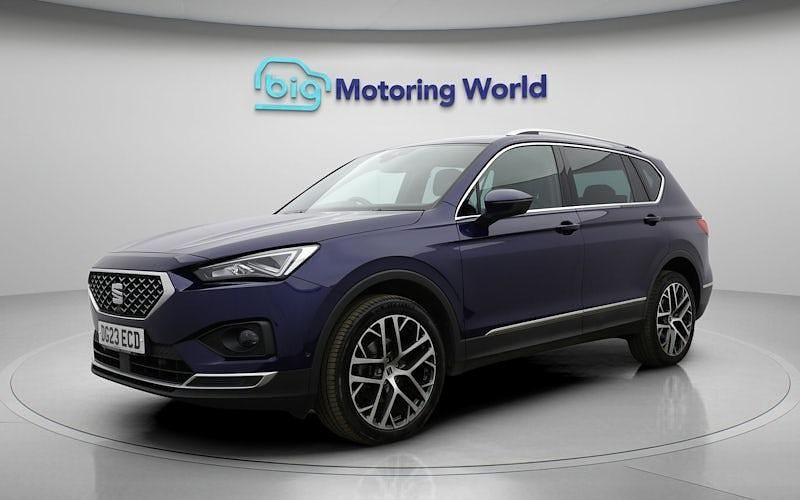 Used Seat Tarraco XCELLENCE Lux 150 HP (110 kW) 2022 Blue SUV