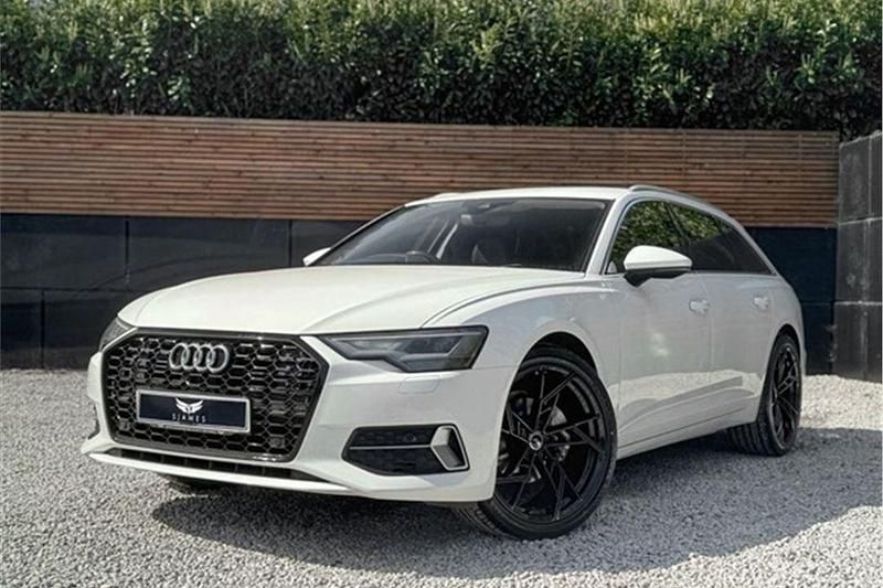 White Used 2022 Audi A6 Sport Estate | £27,588 (Fair price) - Image 1/4