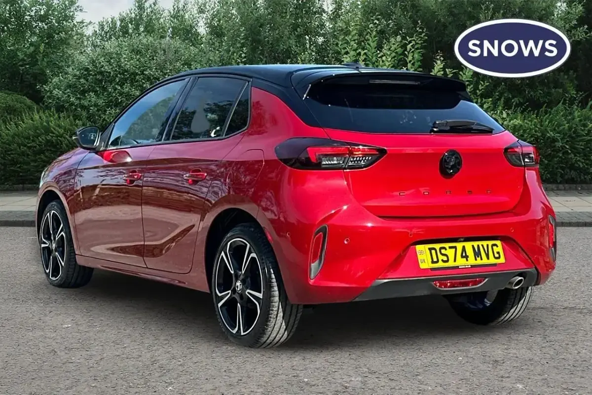 Used Vauxhall Corsa S 99 HP (72 kW) 2024 Red Hatchback
