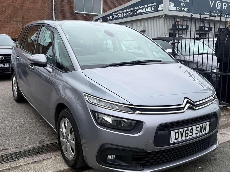 Used Citroën Grand C4 Picasso PureTech 130 HP (95 kW) 2019 Grey MPV
