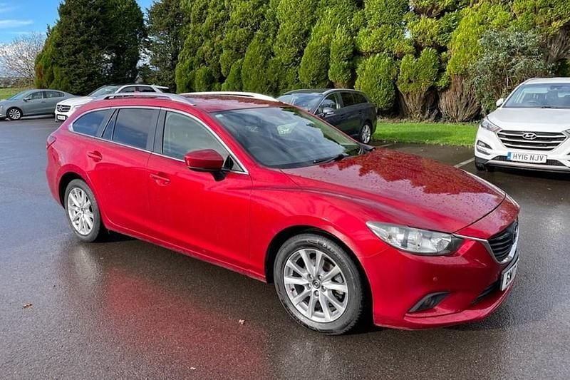 Red Used 2017 Mazda 6 Estate | £4,995 (Fair price) - Image 1/1
