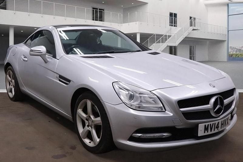 Used Mercedes SLK250 2014 Silver Cabriolet