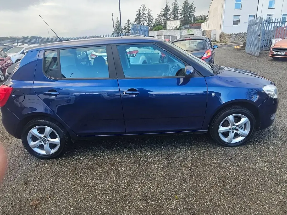 Used Skoda Fabia SE 2010 Blue Hatchback