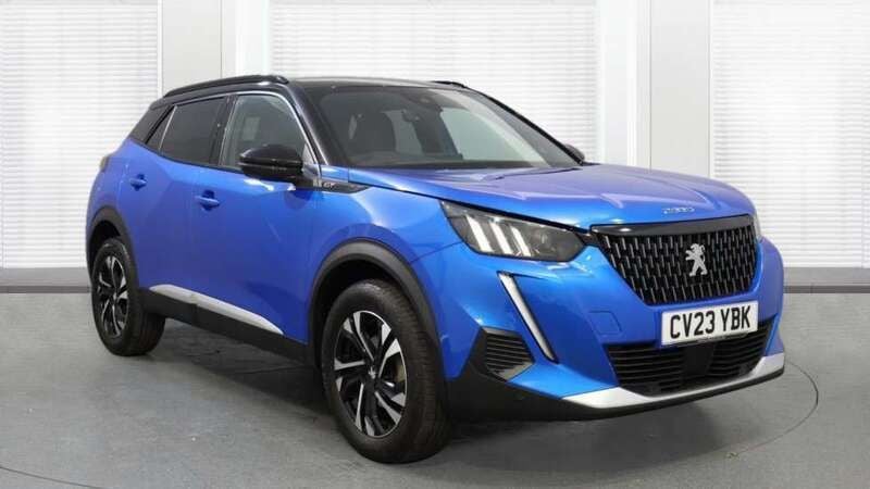 Blue Used 2023 Peugeot 2008 GTi SUV | £19,576 (Fair price) - Image 1/4