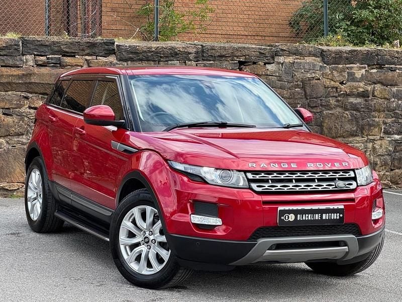 Red Used 2014 Land Rover Range Rover evoque Pure Estate | £9,750 (Fair price) - Image 1/4