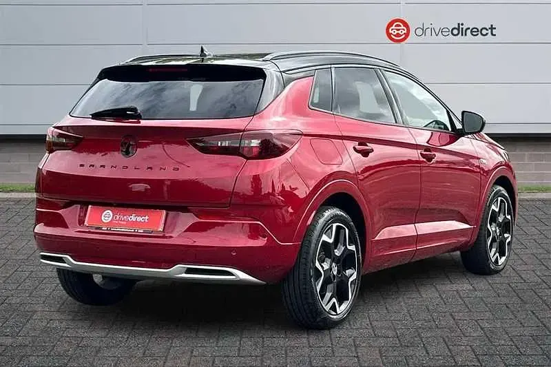 Used Vauxhall Grandland X Ultimate 130 HP (95 kW) 2023 Red SUV