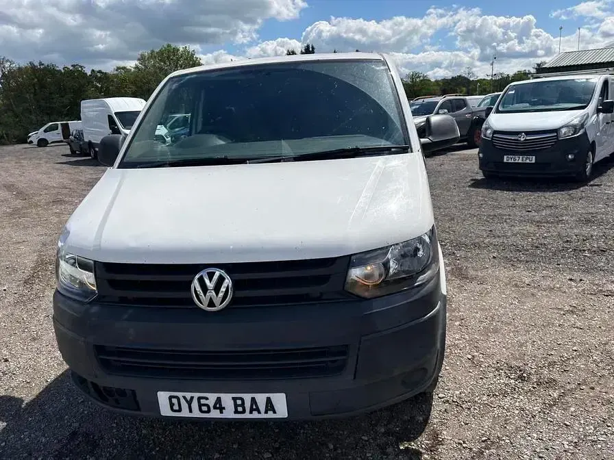 Used VW T5 Startline 102 HP (75 kW) 2014 White Van