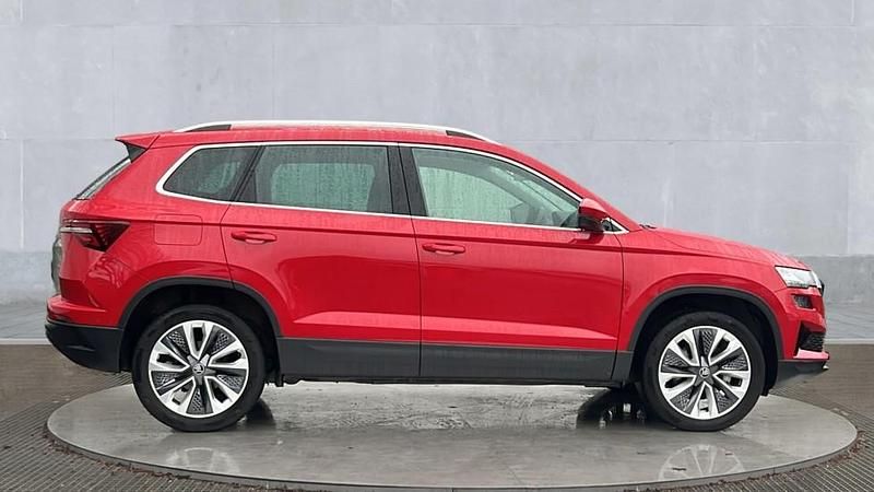 Used Skoda Karoq SE L 150 HP (110 kW) 2025 Red SUV