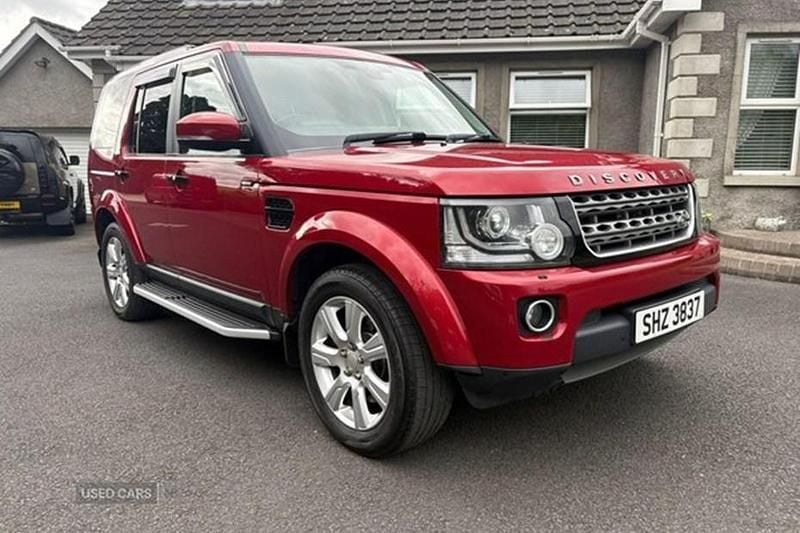 Red Used 2014 Land Rover Discovery 4 SUV | £11,750 (Good price) - Image 1/1