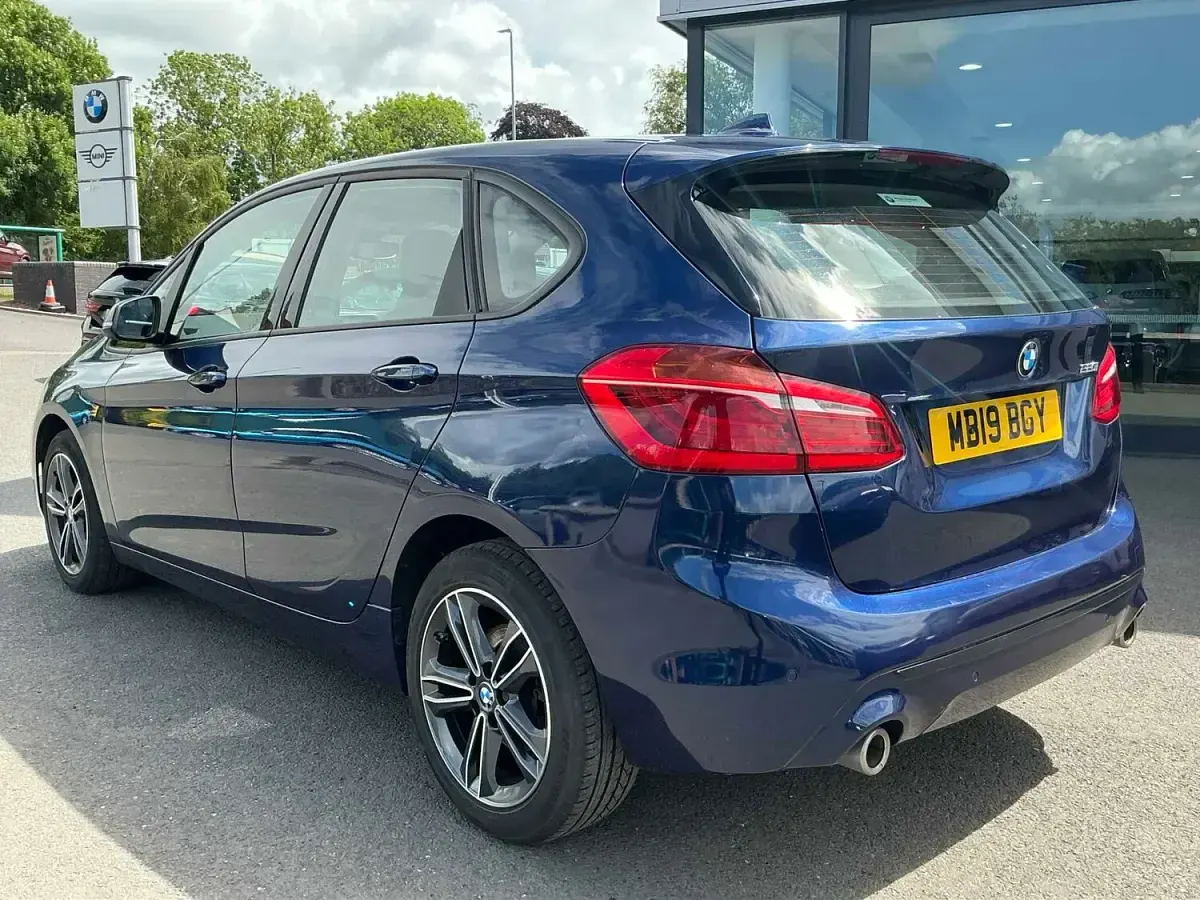 Used BMW 220 Sport Line 2019 Blue Hatchback