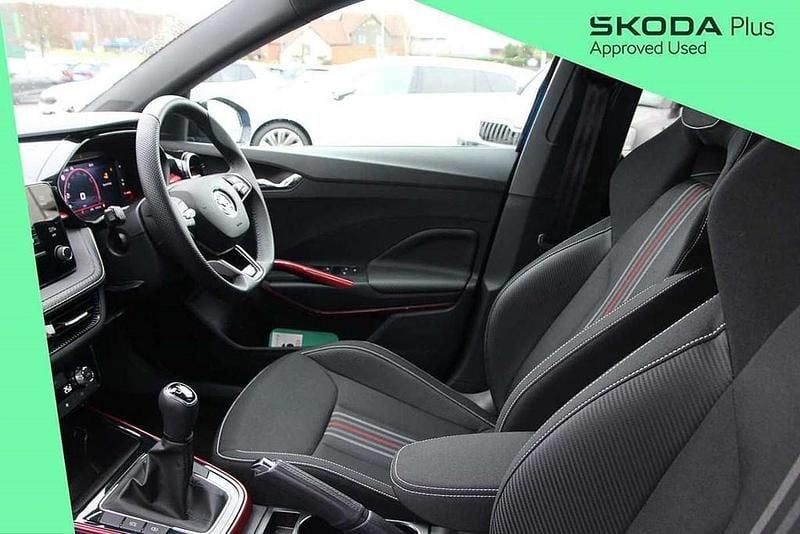 Used Skoda Fabia Monte Carlo 113 HP (83 kW) 2024 Race blue metallic Hatchback