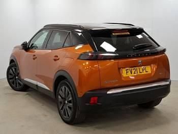 Used Peugeot e-2008 Premium 100 kW (136 HP) 2021 Orange SUV