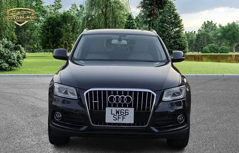 Used Audi Q5 S-line plus 230 HP (169 kW) 2016 Blue SUV