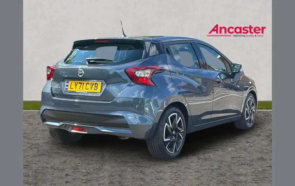 Used Nissan Micra Acenta 92 HP (67 kW) 2021 Grey Hatchback