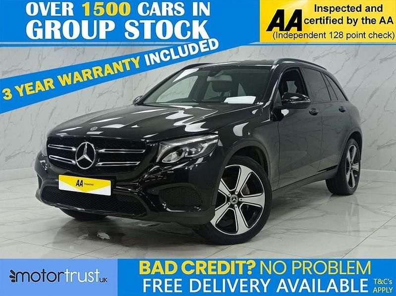 Used Mercedes GLC220 Urban 170 HP (125 kW) 2018 Black SUV