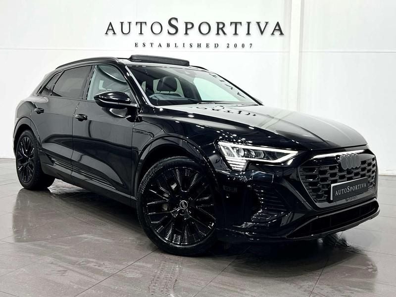 Black Used 2023 Audi Q8 e-tron Black Edition SUV | £41,950 (A bit pricey) - Image 1/3