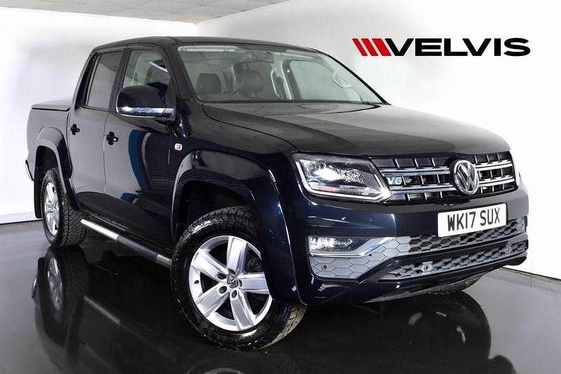 Black Used 2017 VW Amarok Highline Pickup | £20,211 (Super price) - Image 1/4
