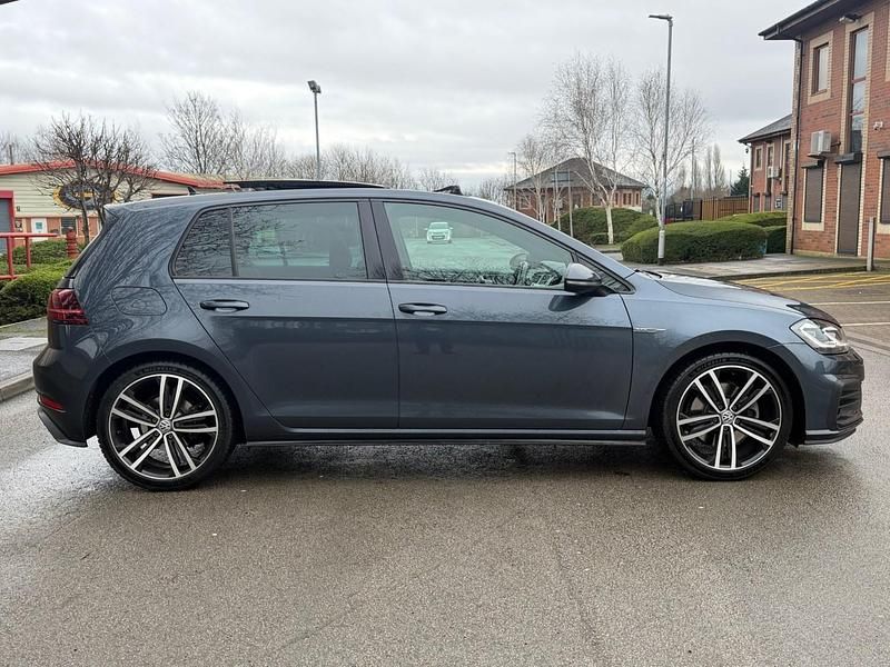 Used VW Golf VII GTD 2019 Blue Hatchback