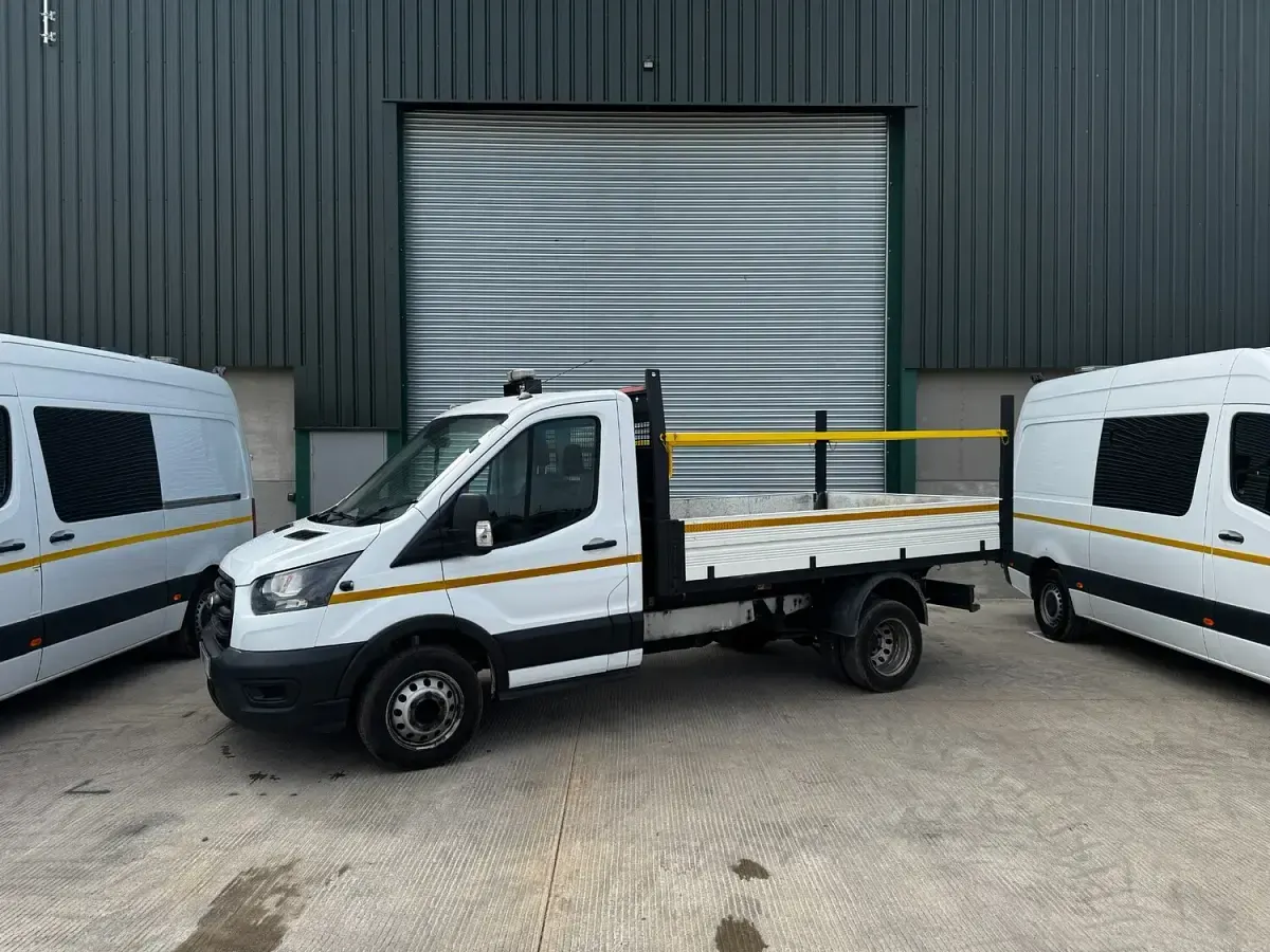 Used Ford Transit 130 HP (95 kW) 2021 White Van
