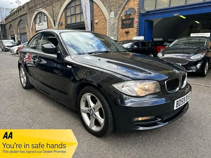 Used BMW 120 Coupé Sport Line 2010 Black Coupe