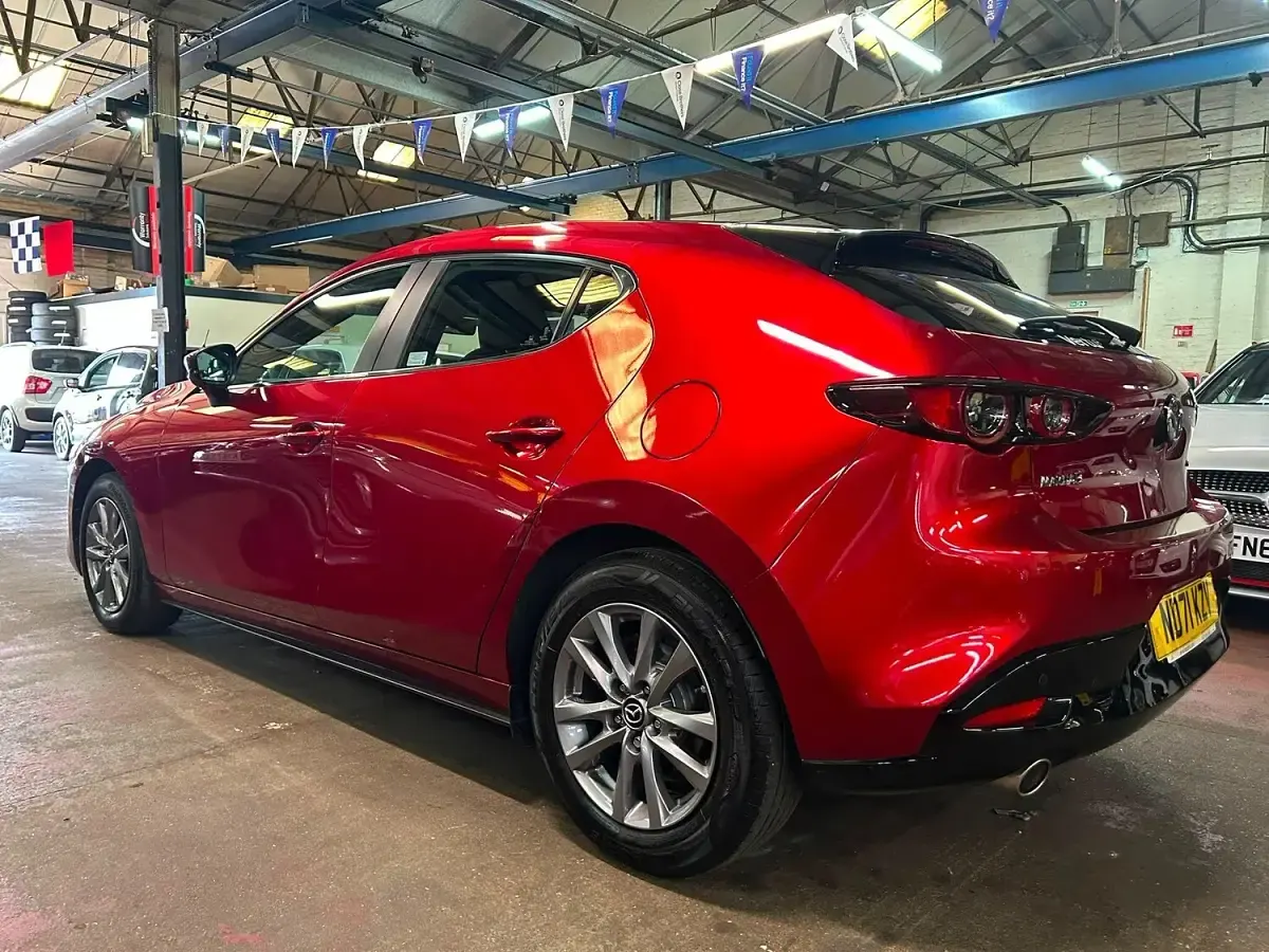 Used Mazda 3 2021 Red Hatchback
