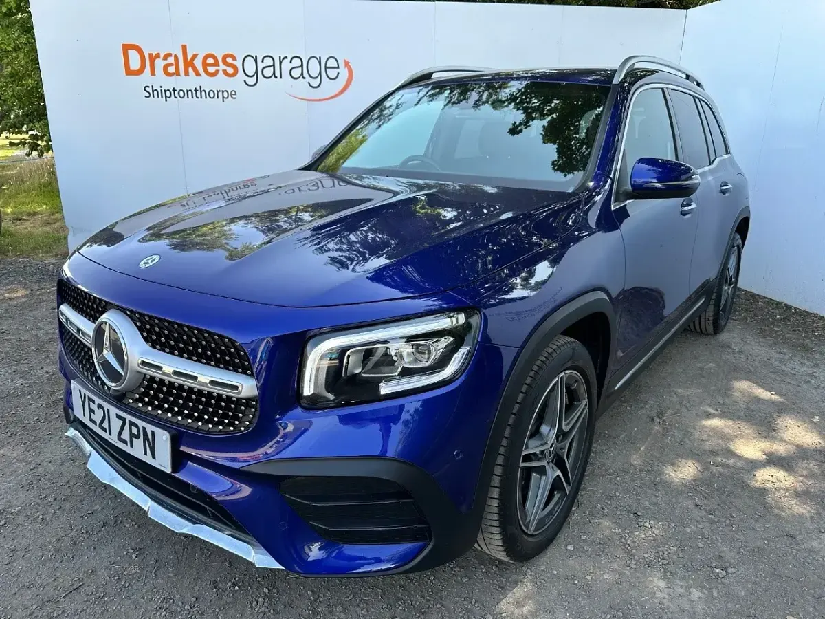 Used Mercedes GLB200 AMG Line Premium 2021 Blue SUV