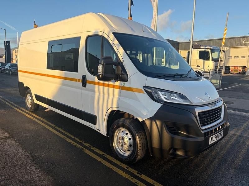 Used Peugeot Boxer S 140 HP (102 kW) 2020 White Van