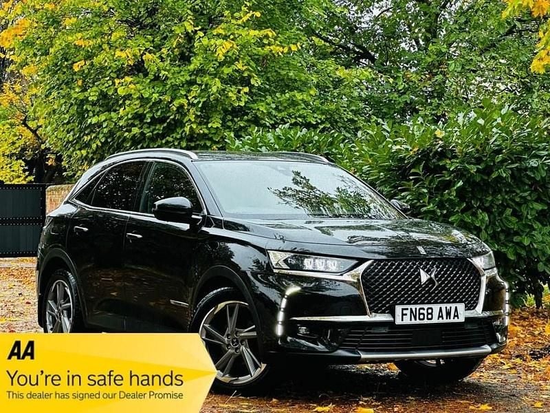 Black Used 2019 DS Automobiles DS7 Crossback Prestige SUV | £11,990 (Good price) - Image 1/3
