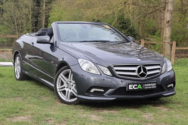 Used Mercedes E350 2010 Grey Cabriolet
