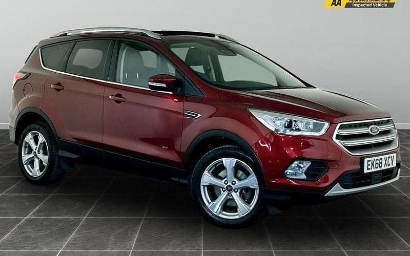 Red Used 2018 Ford Kuga Titanium X SUV | £9,195 (Fair price) - Image 1/2