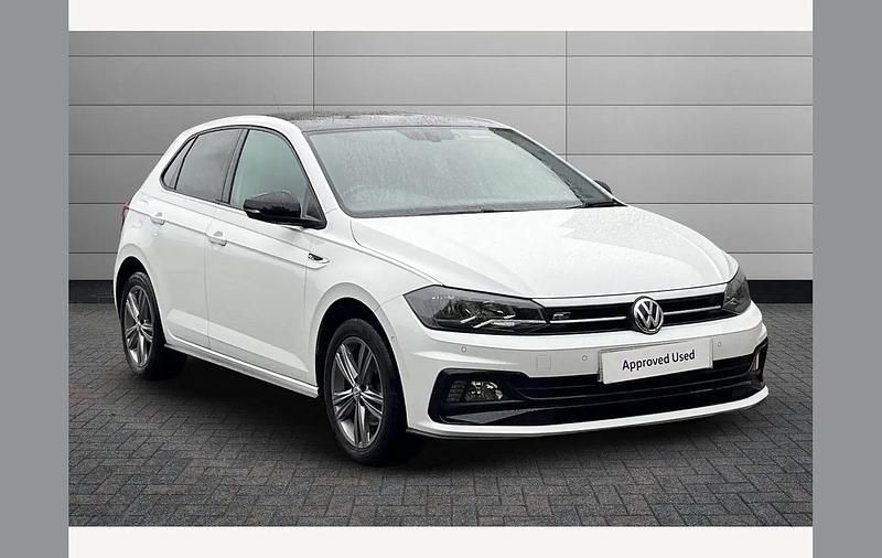 White Used 2020 VW Polo R-line Hatchback | £13,190 (Fair price) - Image 1/3