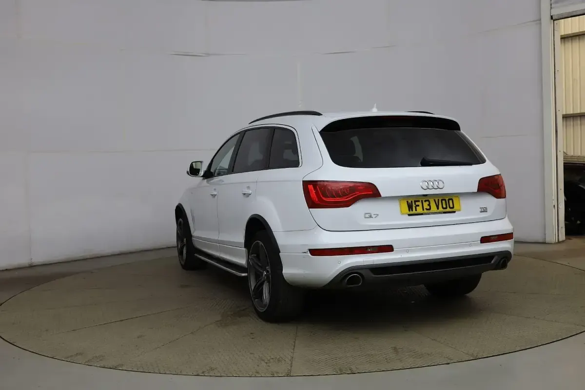 Used Audi Q7 S-line plus 241 HP (177 kW) 2013 White SUV