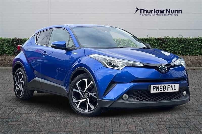 Blue Used 2018 Toyota C-HR Design SUV | £14,000 (Fair price) - Image 1/4