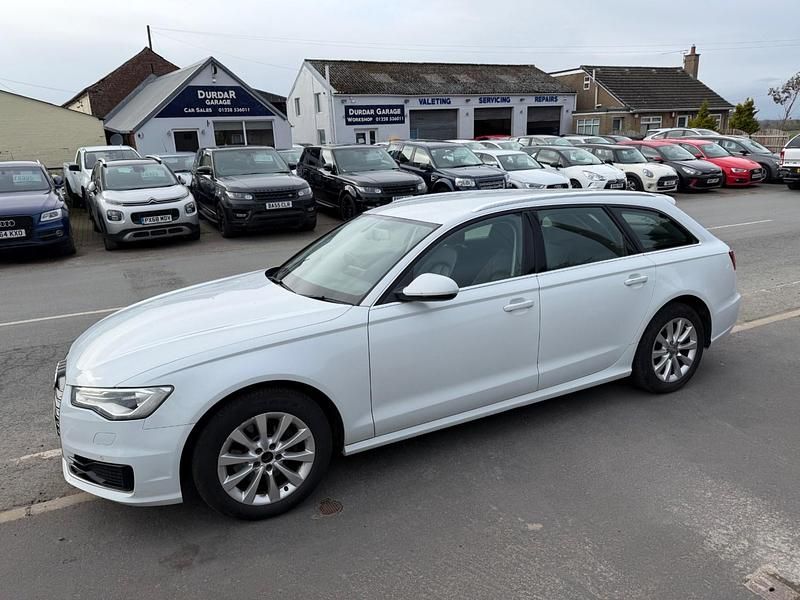 Begagnad Audi A6 190 HK (139 kW) 2015 Vit Kombi