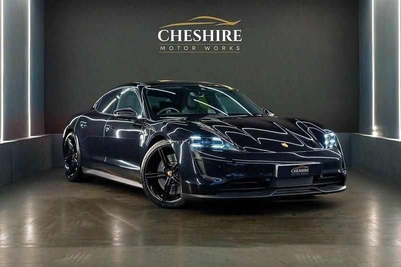 Black Used 2020 Porsche Taycan Performance Package Sedan | £42,990 (Fair price) - Image 1/4
