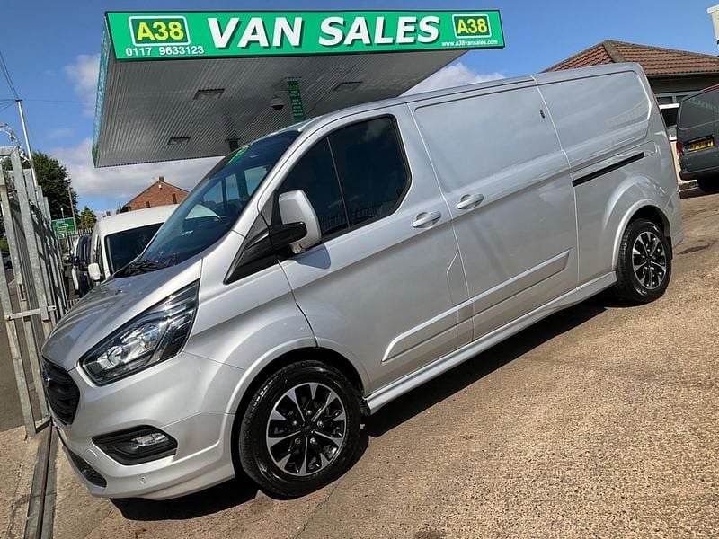 Silver Used 2021 Ford Transit Custom Sport Van | £17,995 (Good price) - Image 1/4