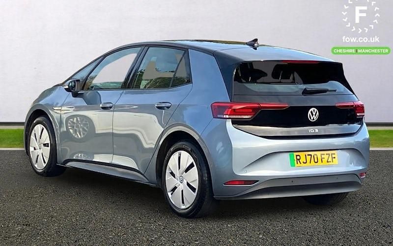 Used VW ID.3 Pro Performance 150 kW (204 HP) 2020 Blue Hatchback