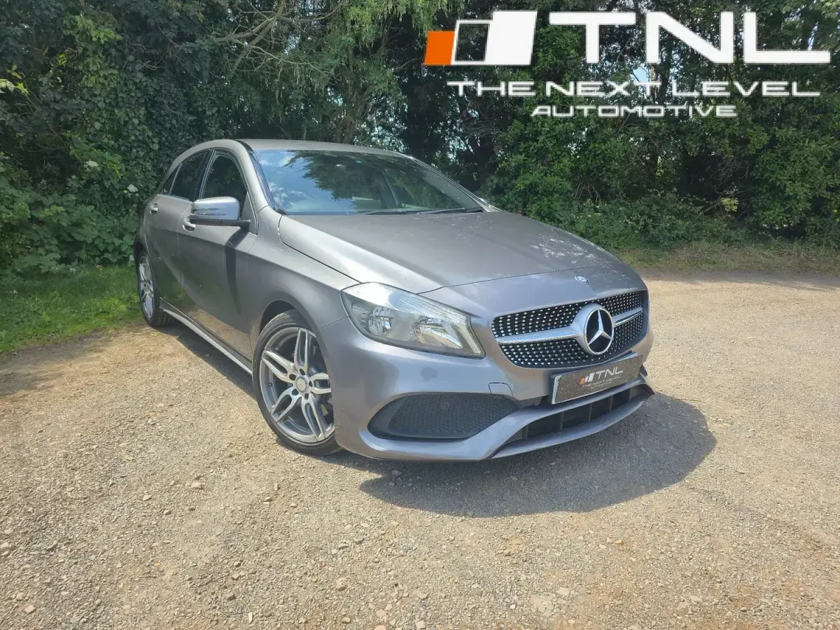 Used Mercedes A220 AMG line 177 HP (130 kW) 2016 Grey Hatchback