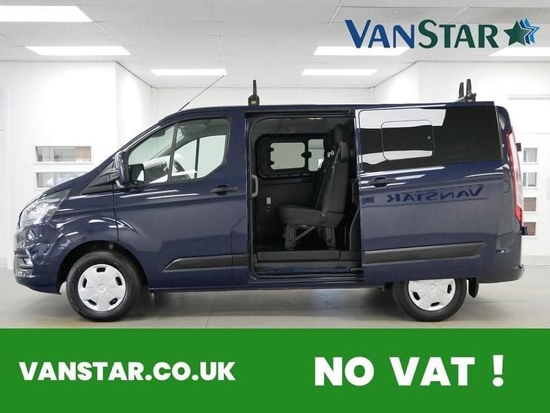 Used Ford Transit Custom Trend 105 HP (77 kW) 2019 Blue Van