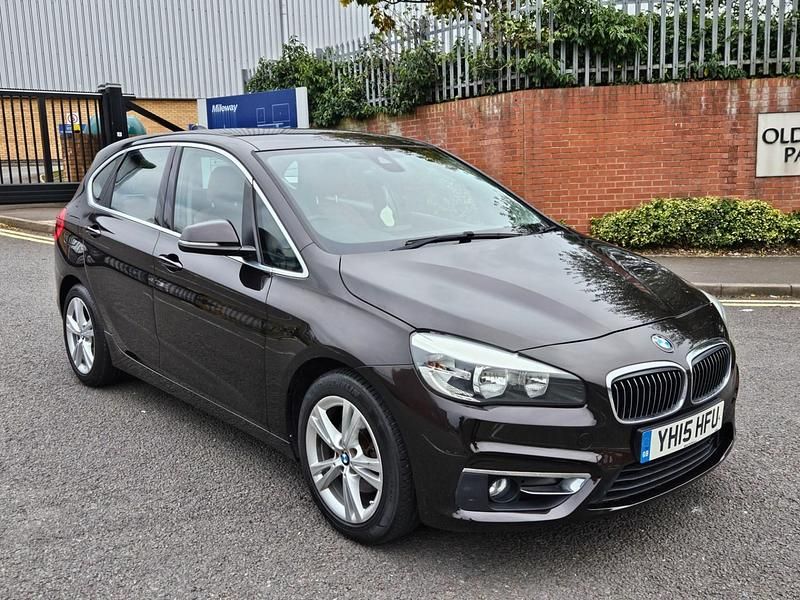 Used BMW 220 Luxury Line 2015 Brown Hatchback