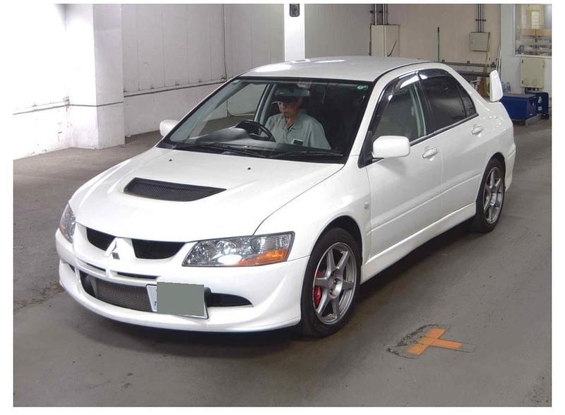 Used Mitsubishi Lancer 2003 White Sedan